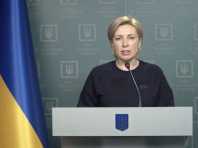 “The issue of organizing humanitarian corridors for the people of Izyum and Mariupol remains open”, said Iryna Vereshchuk