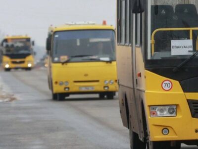 The occupiers stole buses and trucks with humanitarian aid on their way to Melitopol