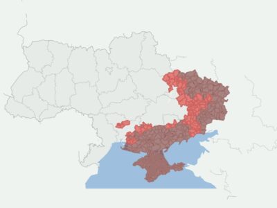 Які громади відносяться до зон бойових дій, ТОТ та оточених – тепер можна бачити в режимі реального часу: запрацювала цифрова платформа