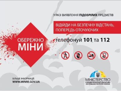 Мінреінтеграції продовжує діяльність у протимінній сфері в умовах війни