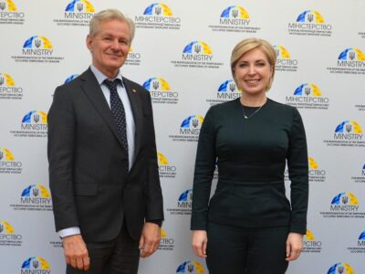 Ірина Верещук обговорила питання житла для ВПО із керівником Норвезької ради у справах біженців