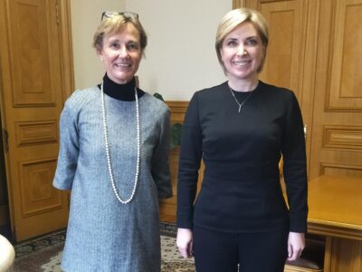 Ірина Верещук обговорила з послом Німеччини в Україні житлові програми для ВПО