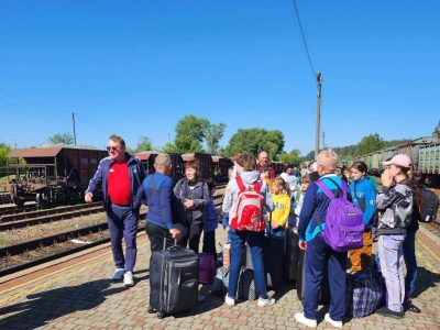 Volyn region got the first group of children from foster families in Kharkiv Oblast