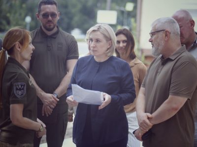 Iryna Vereshchuk visited the Veteran Service Office in Kryvyi Rih