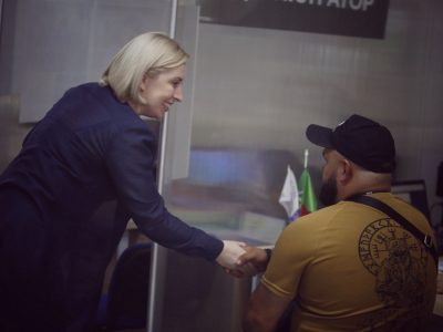 Iryna Vereshchuk visited the “I Am Veteran” center in Kryvyi Rih