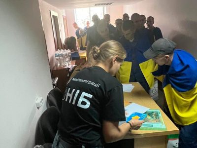 NIB provides support for Ukrainian defenders released from captivity