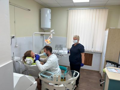 Dental services resume in frontline areas of the Kherson region