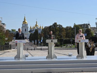 Kyiv celebrated Ukraine’s 33rd Independence Day