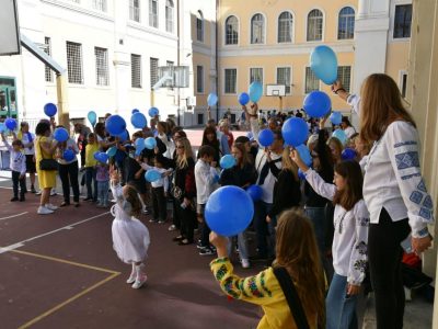 The Ukrainian House and a new Ukrainian school have opened in the Italian capital.